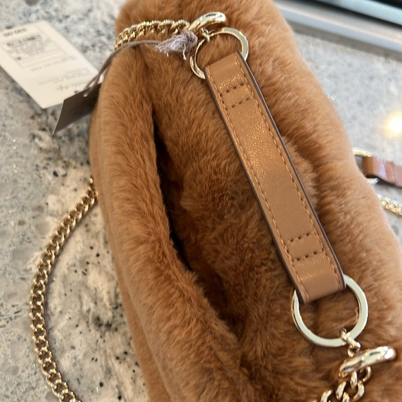 A New Day Brown Faux Fur Crossbody Bag - Picture 5 of 5